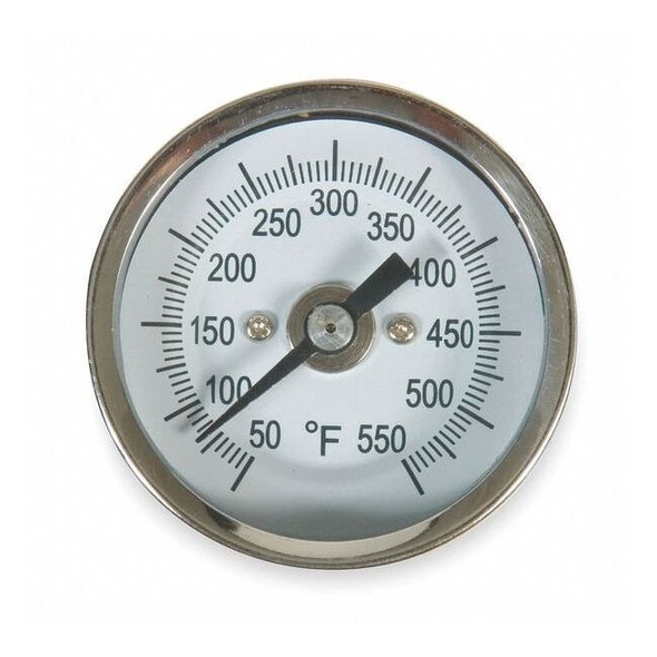 Manufacturer Varies Bimetal Thermom,2 In Dial,50 to 550F 1NFX7