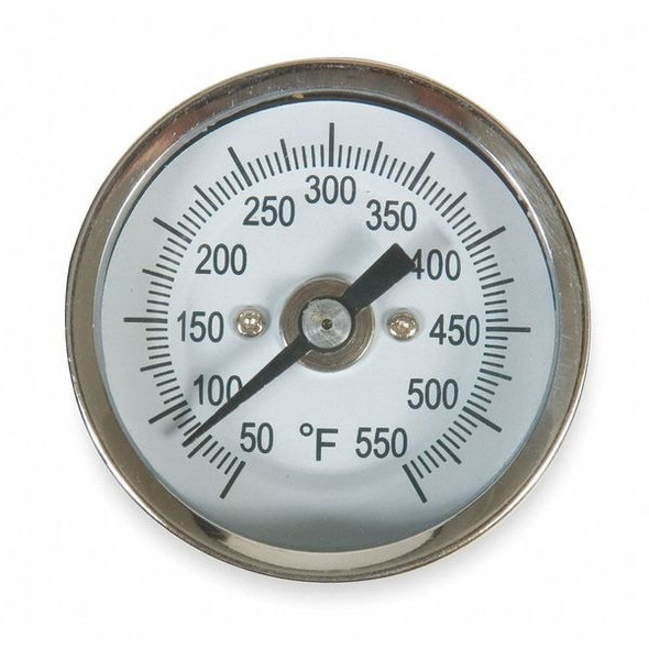 Manufacturer Varies Bimetal Thermom,2 In Dial,50 to 550F 1NFX7