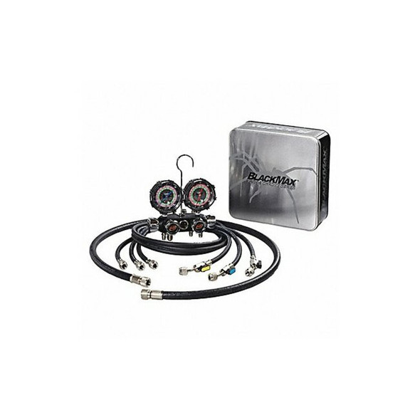 Blackmax Manifold Gauge Set,5 ft L,3 1/8 in Gauge MV4H4P5EZ