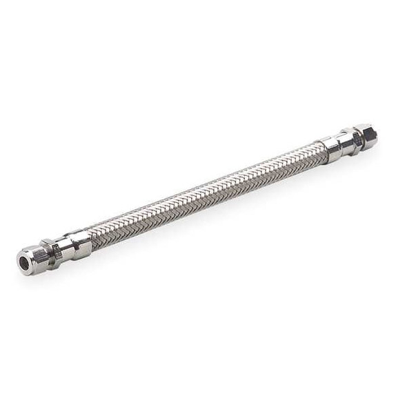 Hose Master 1/4" Dia x 24" L SS Flexible Instrumentation Metal Hose G025TXT240