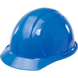 ERB Americana Cap Safety Helmet 4-Point Slide-Lock Suspension Blue