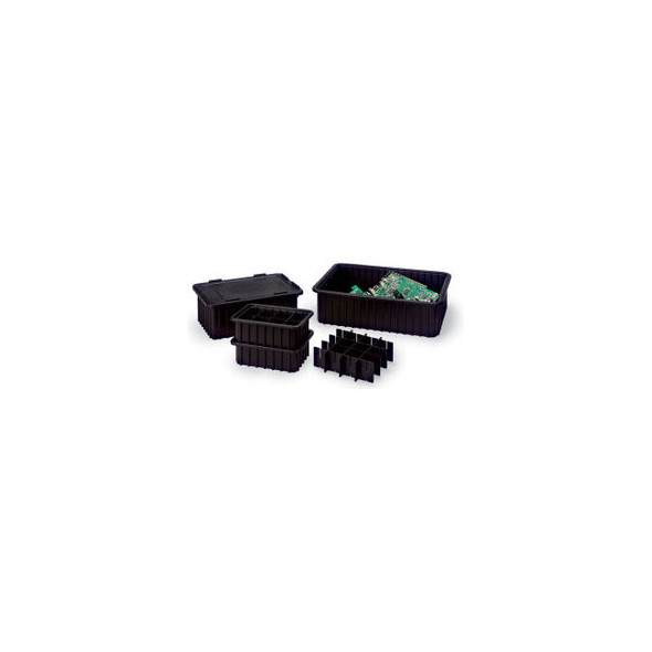 LEWISBins CDC2040-XL Snap-On Lids For Conductive Divider Boxes DC2000 Series