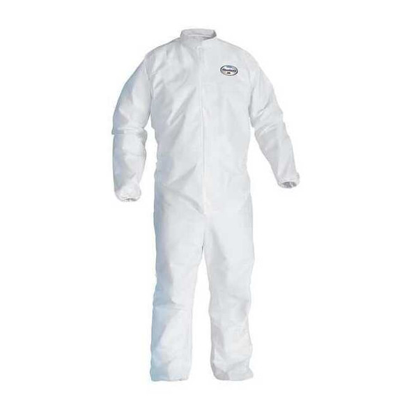 Kleenguard Disposable Coveralls,2XL,Elastic,PK25 41495