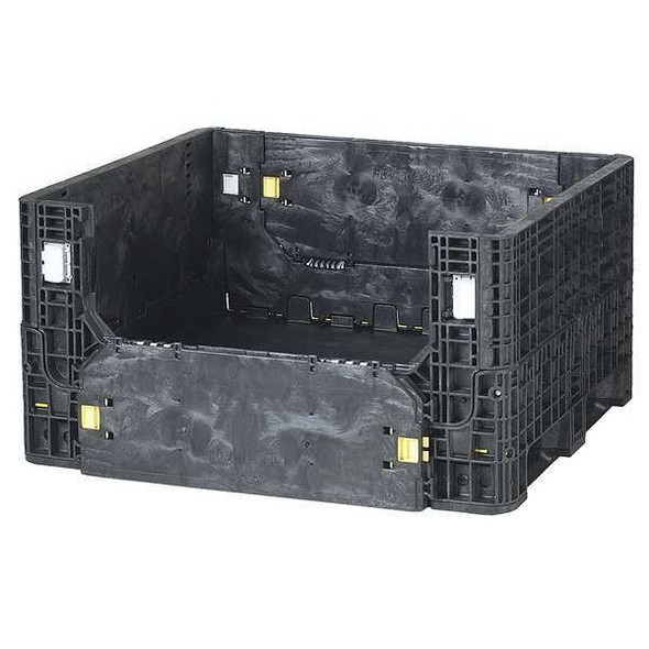 Orbis CollaspeBulkCntr,47.375inL,39.625inW,Blk HDR4048-25 BLACK Orbis CollaspeBulkCntr,47.375inL,39.625inW,Blk HDR4048-25 BLACK
