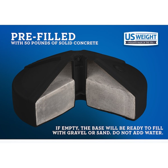 Us Weight Umbrella Base,Black,50 lb. FUB1B Us Weight Umbrella Base,Black,50 lb. FUB1B