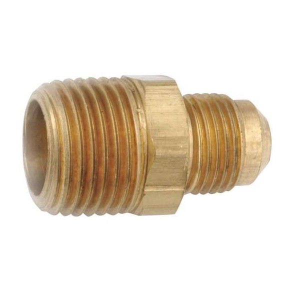 Manufacturer Varies Strt, Brass, Flared 5/8 in, MNPT 1/2 in 704048-1008