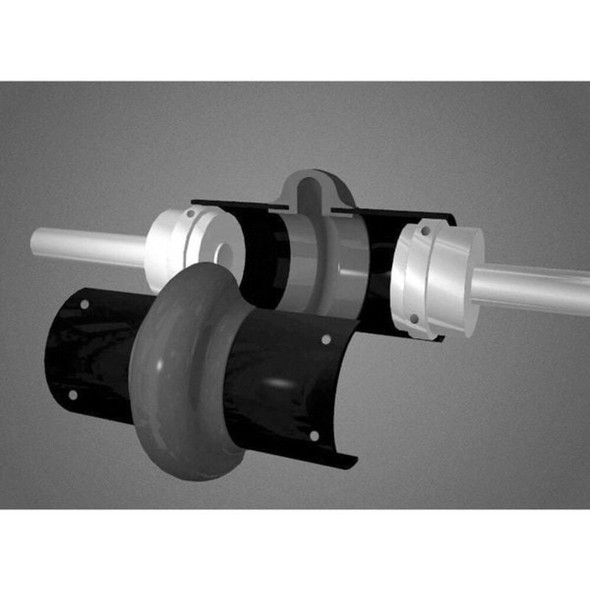 Tb Woods Dura-Flex Tire Coupling Hub, WE10, Bore 1-3-8" WE10H138