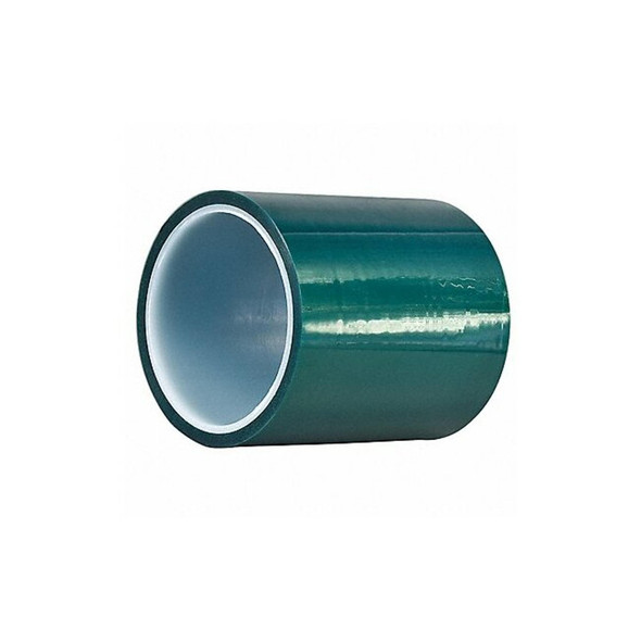 Tapecase Film Tape, Green, 18 yd L, 4 in W 15C566 Tapecase Film Tape, Green, 18 yd L, 4 in W 15C566