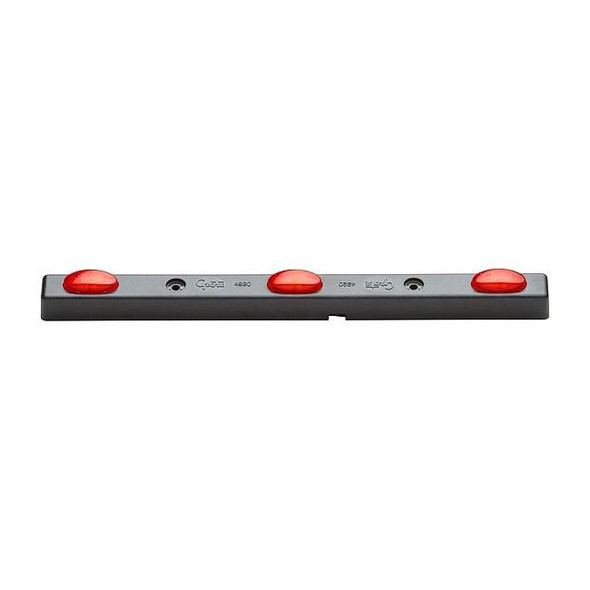 Grote Bar Lamp, MicroNova, LED, Red, Black 49202