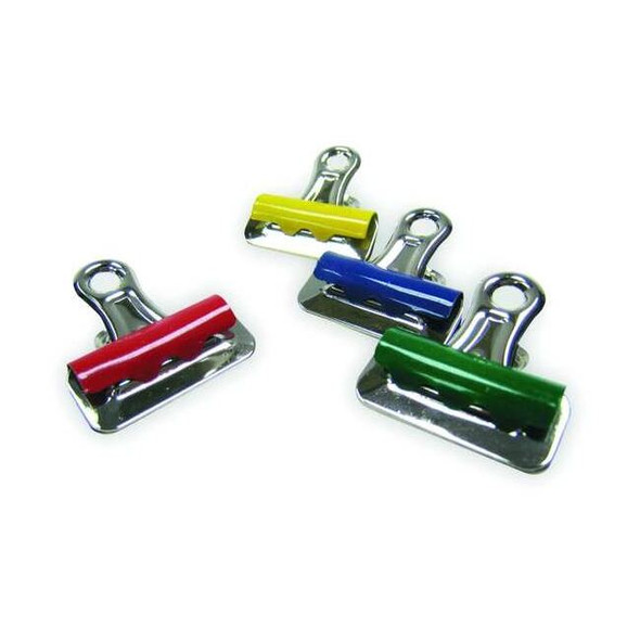 Manufacturer Varies Bulldog Clip,Assorted,1 1/4" W,PK12 2WFW2