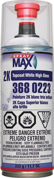 *Can* 2K Topcoat White 3680223