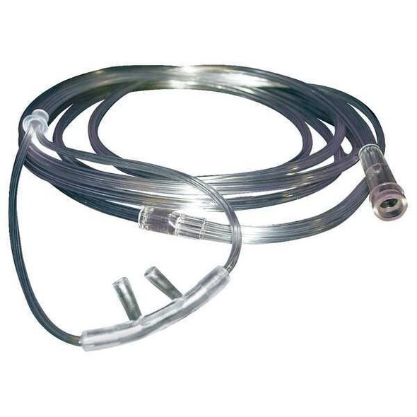 Medsource Nasal Cannula,Clear,White,7' L,PK50 MS-24004 Medsource Nasal Cannula,Clear,White,7' L,PK50 MS-24004