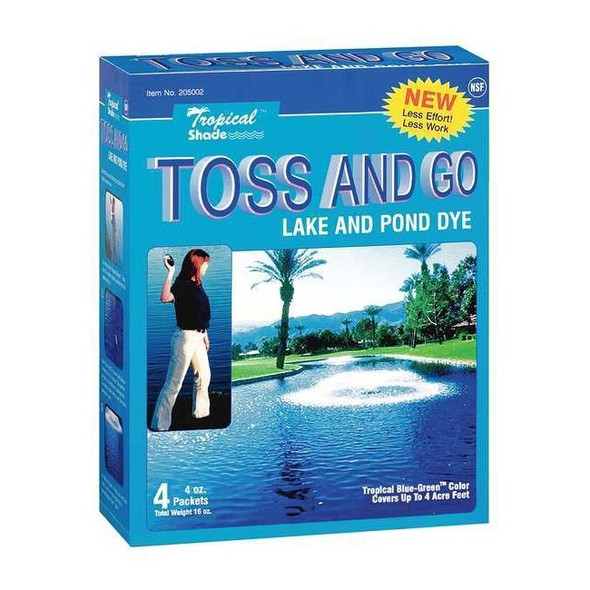 Kingscote Pond Dye,Blue/Green,4 oz,PK4 205002-01TBG