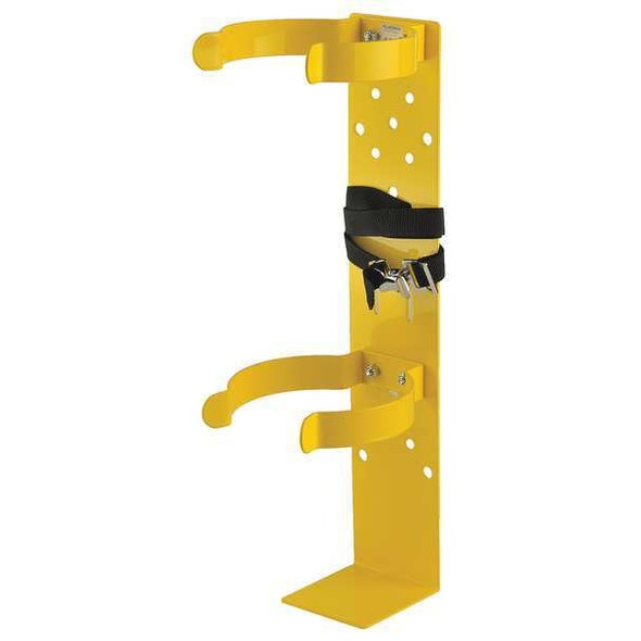 Allegro Industries SCBA Bracket,Yellow 4111-06