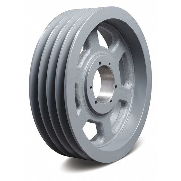Manufacturer Varies V-Belt Pulley,Detachabl,4Groove,13.95"OD 1364B