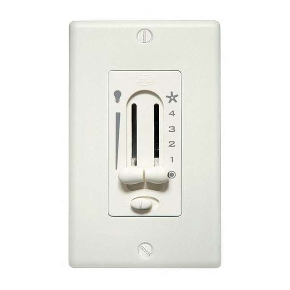 Hunter Fan Speed and Light Control,White,Wall 27183