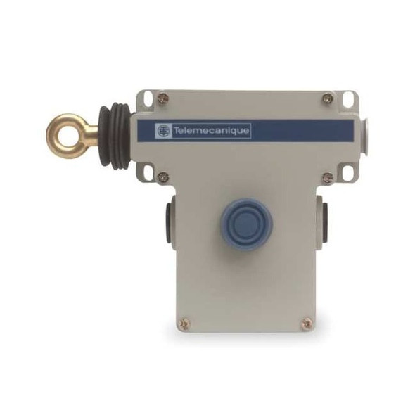 Telemecanique Sensors Cable Pull Switch,10A,Left,1NO+1NC XY2CE2A250H7