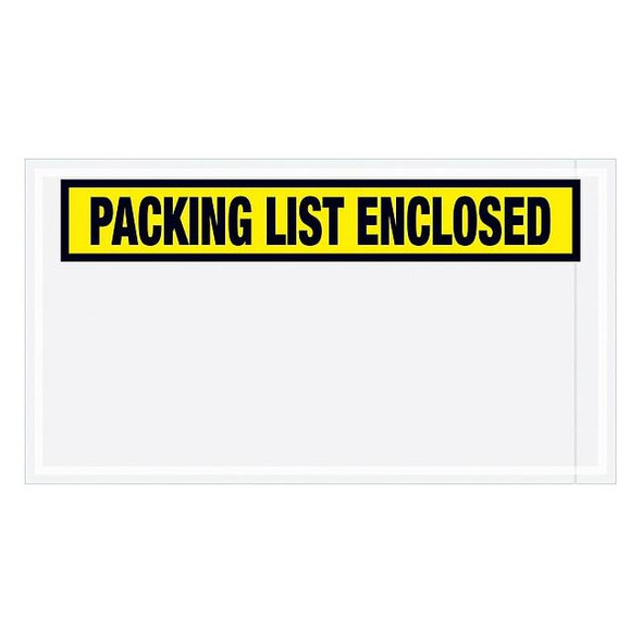 Manufacturer Varies Packing List Envelopes, Yellow, PK1000 PL445