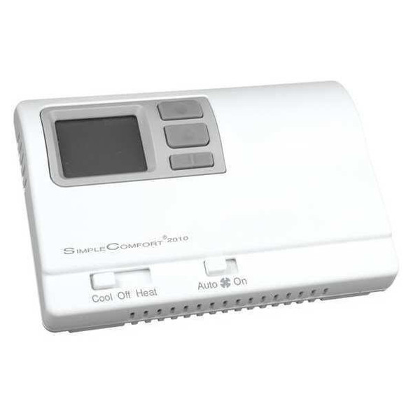 Icm Non-Programmable Thermostat, 1 H, 1 C, Dual, 18/30VAC SC2010L