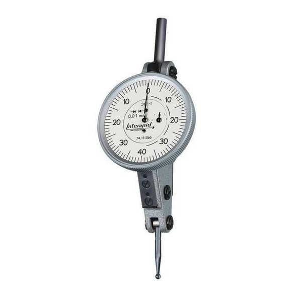 Tesa Brown & Sharpe Dial Test Indicator,Hori,0 to 1.6mm 74.111366