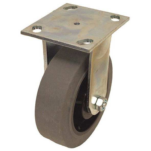 Manufacturer Varies Plate Caster,600 lb. Ld Rating,Roller P21R-PRP080R-14-EL