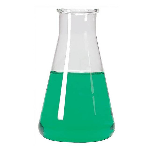 Kimble Chase Erlenmeyer Flask,250mL,Wide Mouth,PK48 26650-250