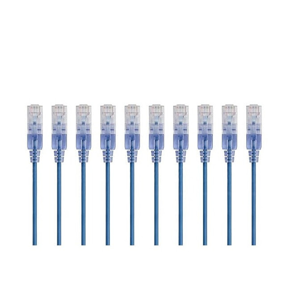Monoprice Voice and Data Patch Cord,0.5 ft L,PK10 29454