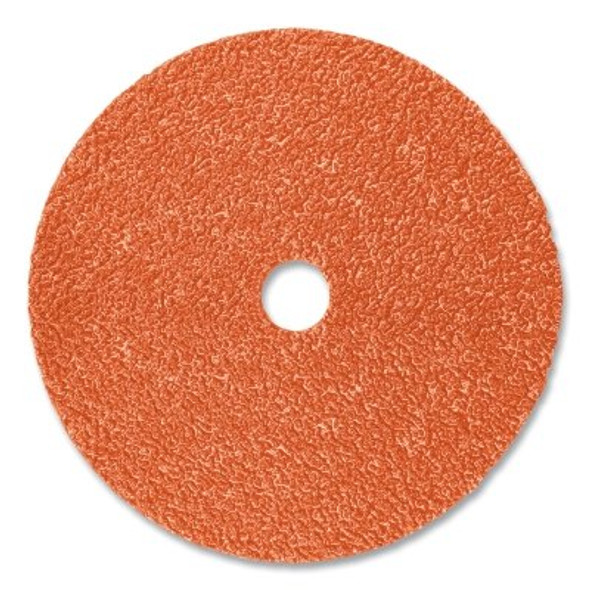 Cubitron™ II 987C Fibre Disc, Precision Shaped Ceramic, 5 in dia, 7/8 in Arbor, 36 Grit Pack of 25