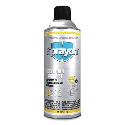 Moly Chain Lubricant, 11 oz, Aerosol Can Pack of 12