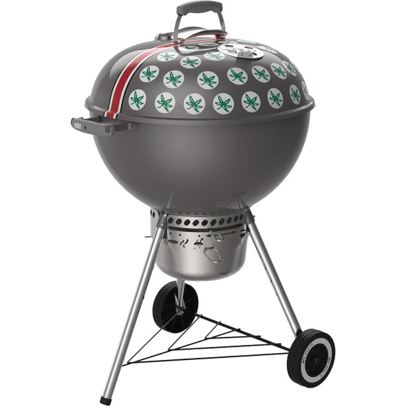 Weber 22 In. Dia. Ohio State University Kettle Charcoal Grill 1501301