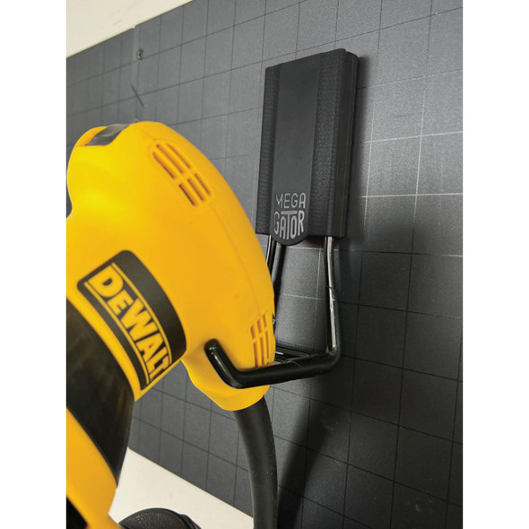 Gator Magnetics MEGA 3 In. Black Open Magnetic Hook, 45 Lb. Capacity