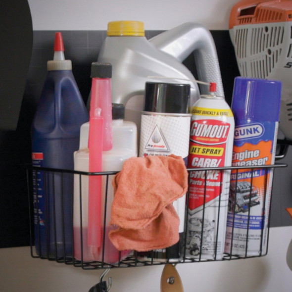 Gator Magnetics 12 In. Black Small Magnetic Basket