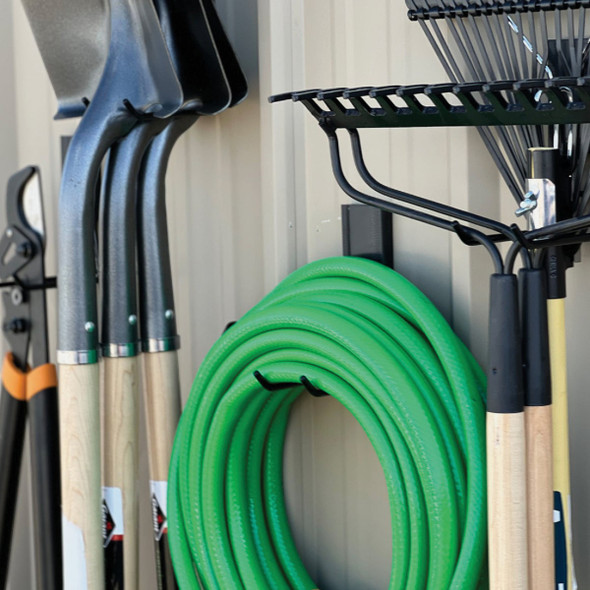 Gator Magnetics MEGA 4.5 In. Black Open Magnetic Hook, 45 Lb. Capacity