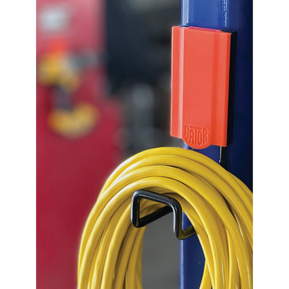 Gator Magnetics MIDI 2.5 In. Red Closed Magnetic Hook, 25 Lb. Capacity