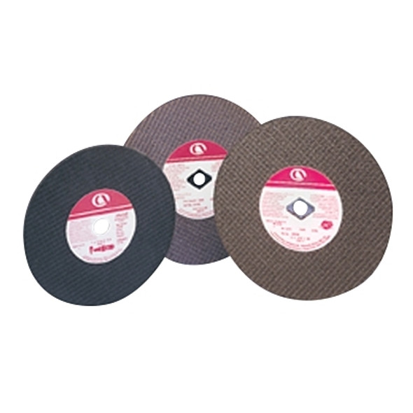 Cut-Off Wheels, 10 in Dia., 1/16 in Thick, 5/8 in Arbor, 60 Grit, Aluminum Oxide Pack of 10