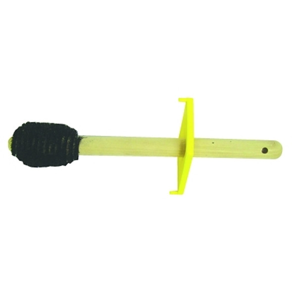 Dope Brushes, 2-1/2 in Wood Block, 2 1/2 in L Trim, Grey Tampico Fiber Pack of 12