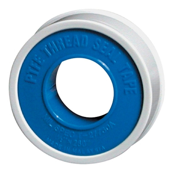 Slic-Tite® PTFE Thread Tape, 600 in L, 1/2 in W, 3 mil, White Pack of 12