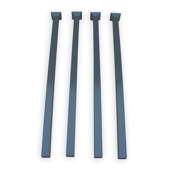 Manufacturer Varies Stack Rack Post Set,48 in.,4000 lb.,PK4 PT-4-48