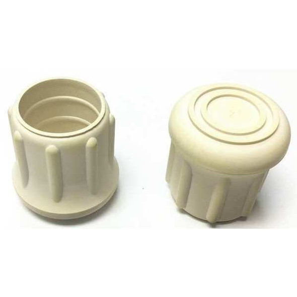 Manufacturer Varies Protective Leg Tip, SlipOn, Rd, 1-3/32, PK25 LTB 21W