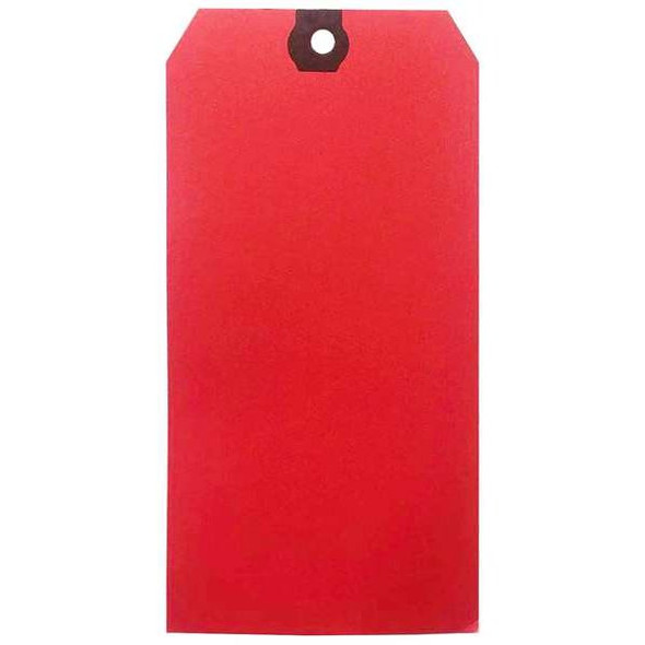 Manufacturer Varies Blank Shipping Tag,Paper,Red,PK1000 61KU24