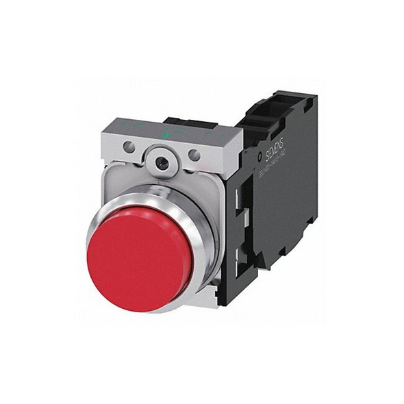 Siemens ExtendPushButtnOp,NonIllum,Red,1NO/1NC 3SU1150-0BB20-1FA0