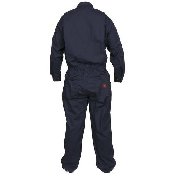 Mcr Safety Coverall, 8.7 cal/sq cm ATPV, X5, MaxComfort(TM), Snap Closure, Zipper Closure CCMNX5