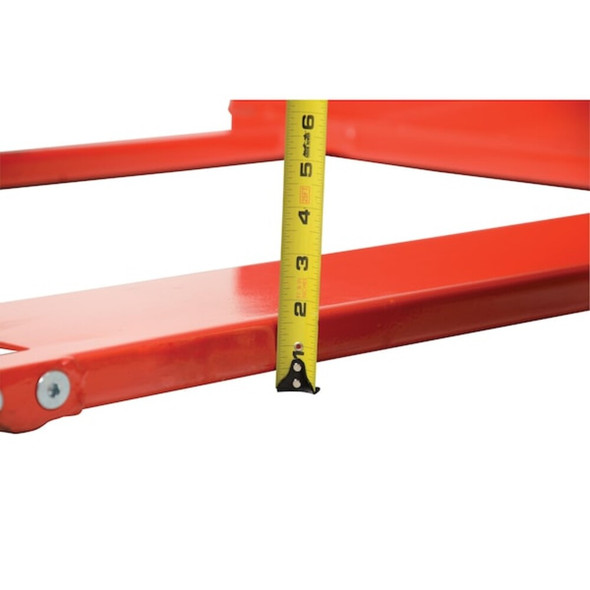 Vestil Pallet Jack, 64 in, 33 in, Red, 2200 lb PM2-3344-SLP