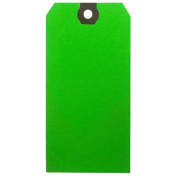 Manufacturer Varies Blank Shipping Tag,Paper,Green,PK1000 61KU21