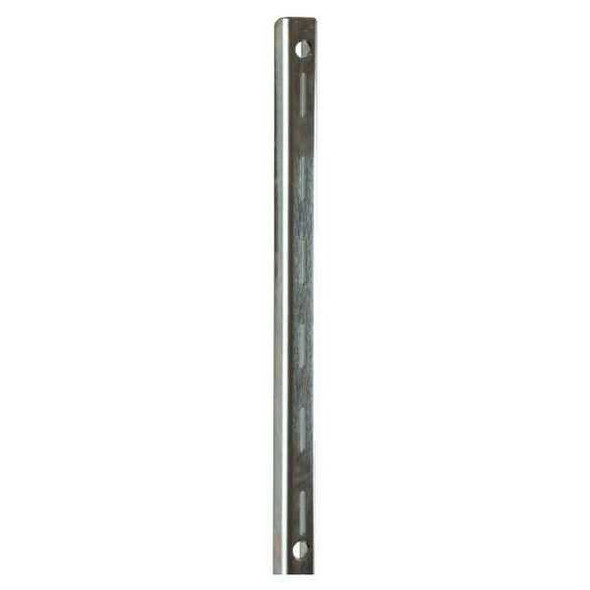 Econoco Single Slotted Standard 96"H, Silver, 10PK SS30/96