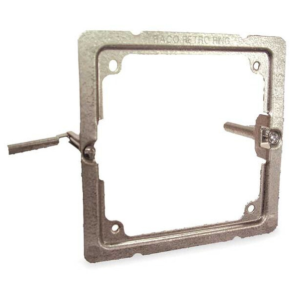 Raco Box Support,Retro Ring,4 In,1-Gang 205RAC