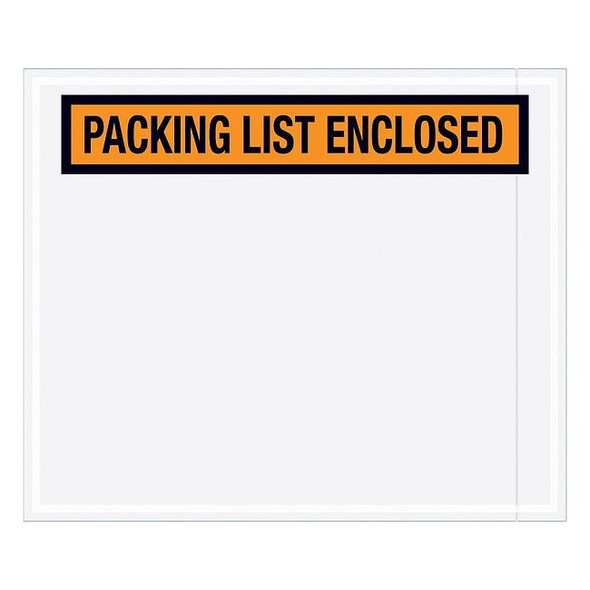 Manufacturer Varies Packing List Envelopes, Orange, PK500 PL434
