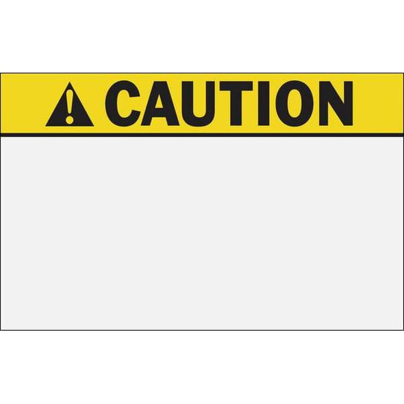 Brady Label, Black/Yellow, Labels/Roll: 175 B30-25-595-ANSICA