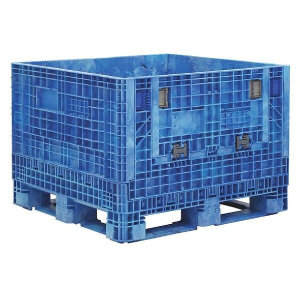 Orbis CollaspeBulkContainer,48inL,45inW,Blue HDMP4845-34 Orbis CollaspeBulkContainer,48inL,45inW,Blue HDMP4845-34