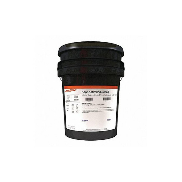 Jet-Lube Anti Seize Compound,2.5 gal,Pail,Paste 10092